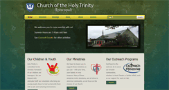 Desktop Screenshot of holytrinitywc.com
